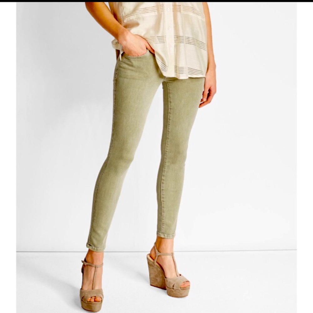 NWOT Current/Elliott The Stiletto High Rise Mint